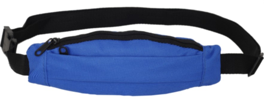 Heat Transfer Waist Bag W/2 Zipper 9.5"*3.75" 1