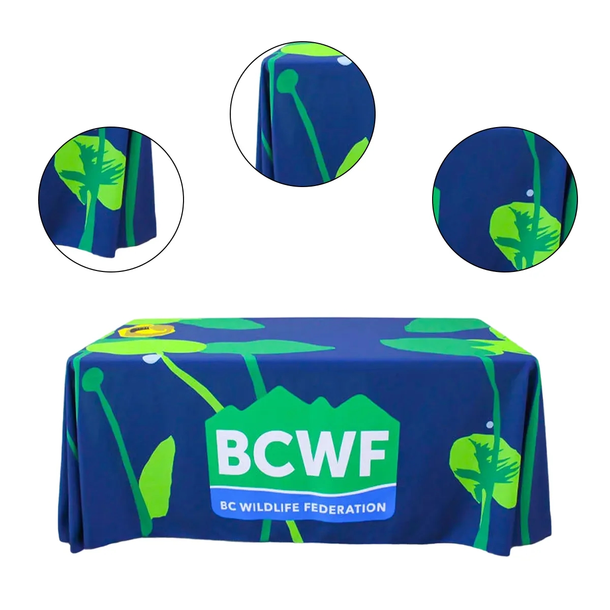 Stretch Spandex Table Cover For Trade Show Branding 4