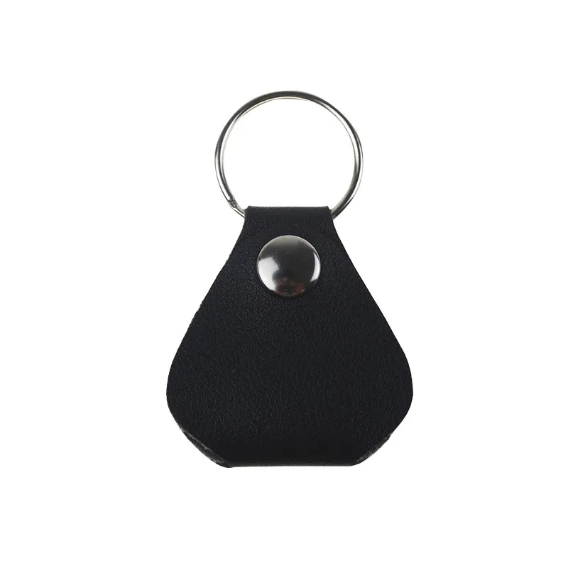 Triangle Leather Case Keychain for Guitar Pick 5
