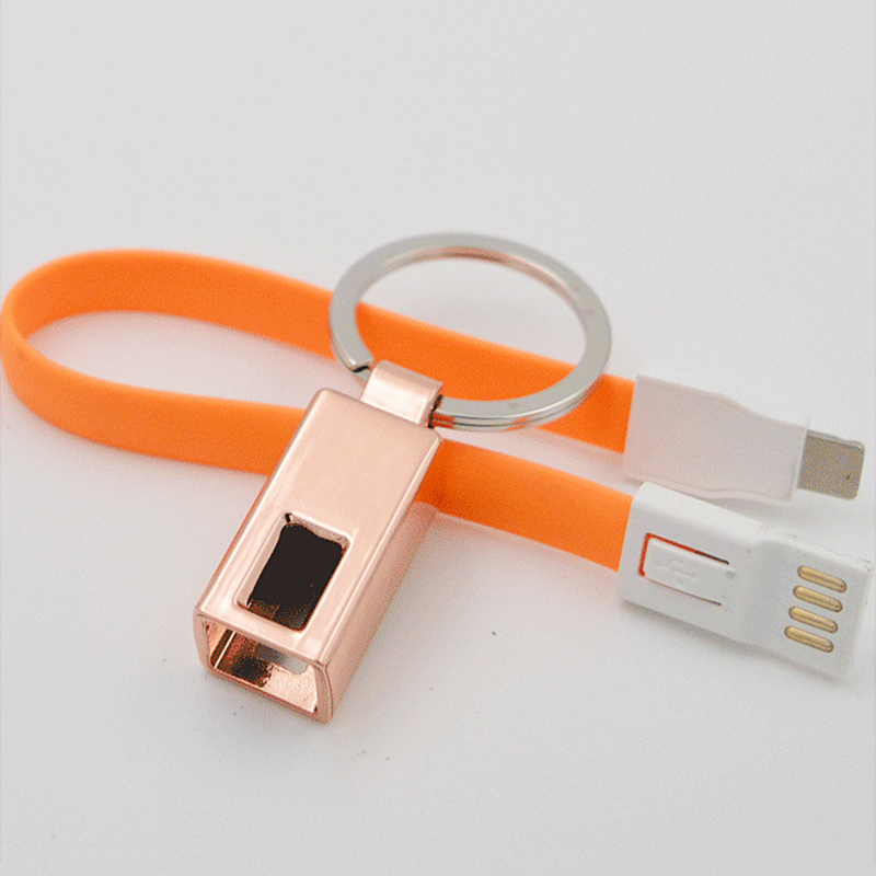 Creative Key Chain with Charging Cable 7