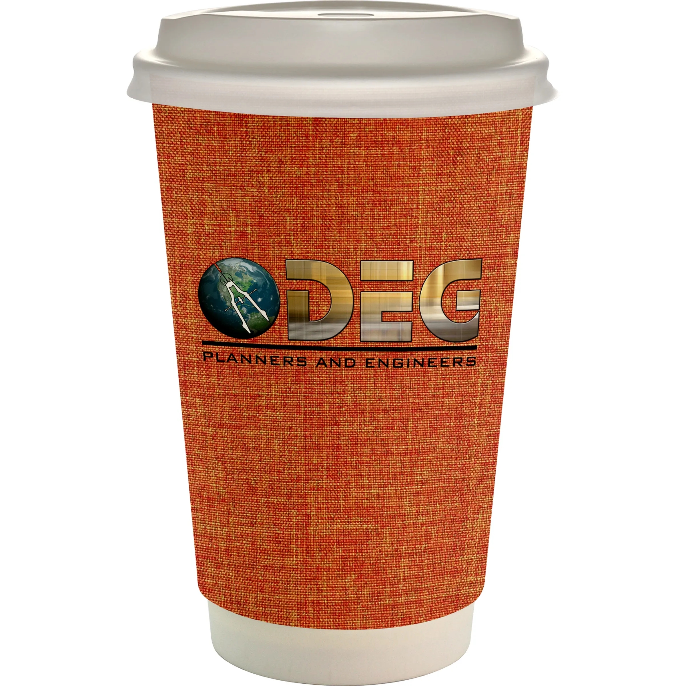 16 oz. Full Color Ridge Paper Cup With Lid 9