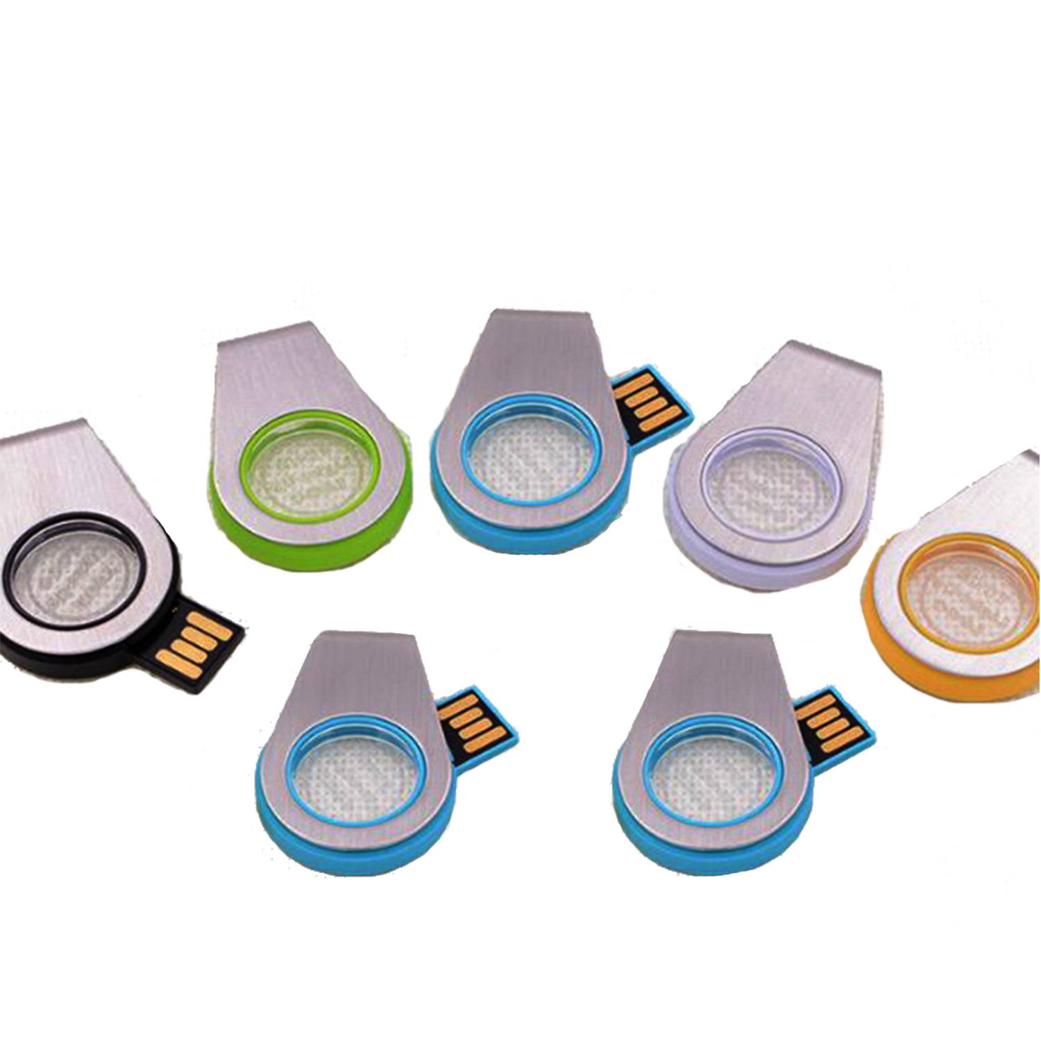 16G Light Up 360 degrees Rotating Acrylic USB 4