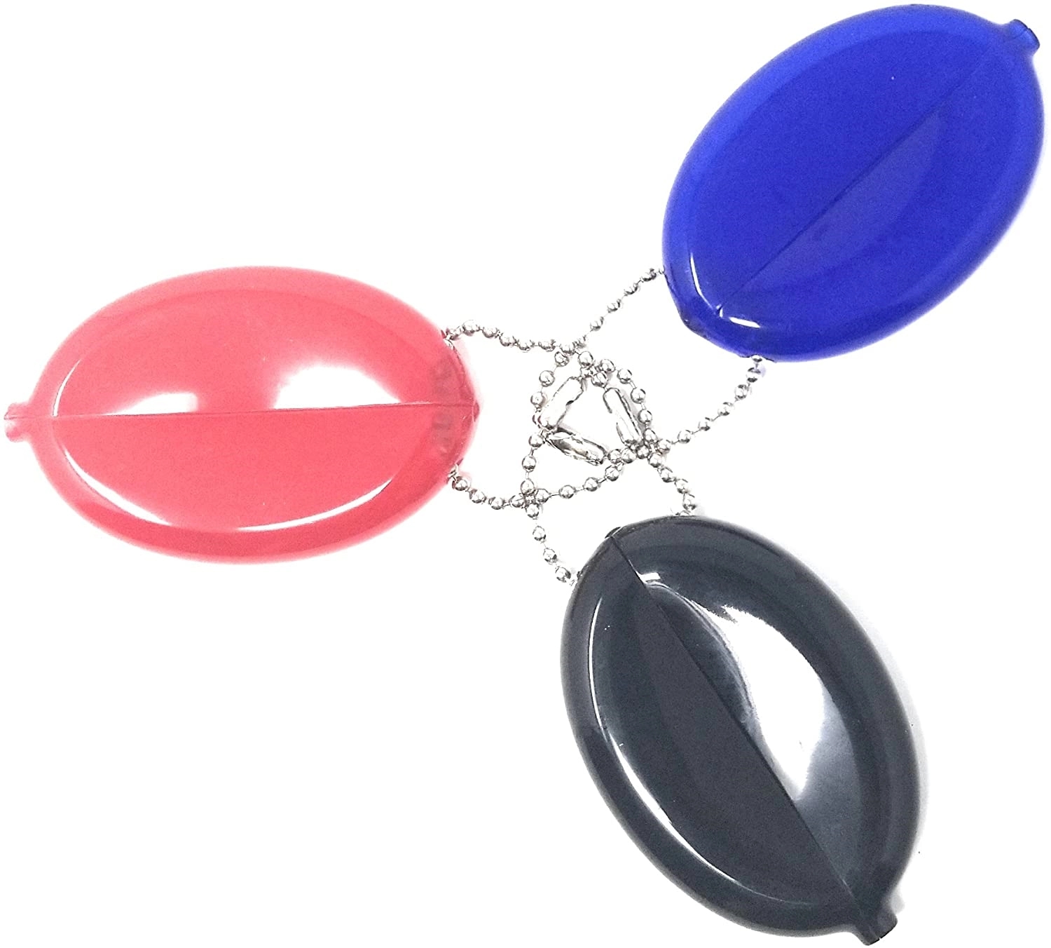 PVC Coin Purse Change Holder Chain Pouch 1
