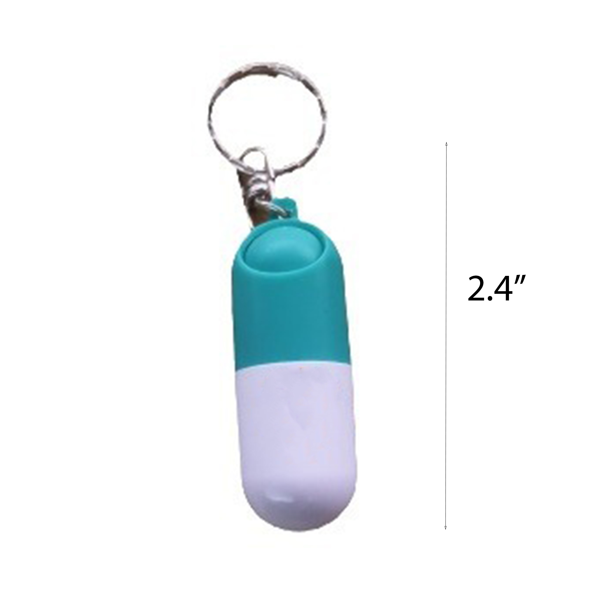 Capsule Pill Box Key Chain Tablets Case 2