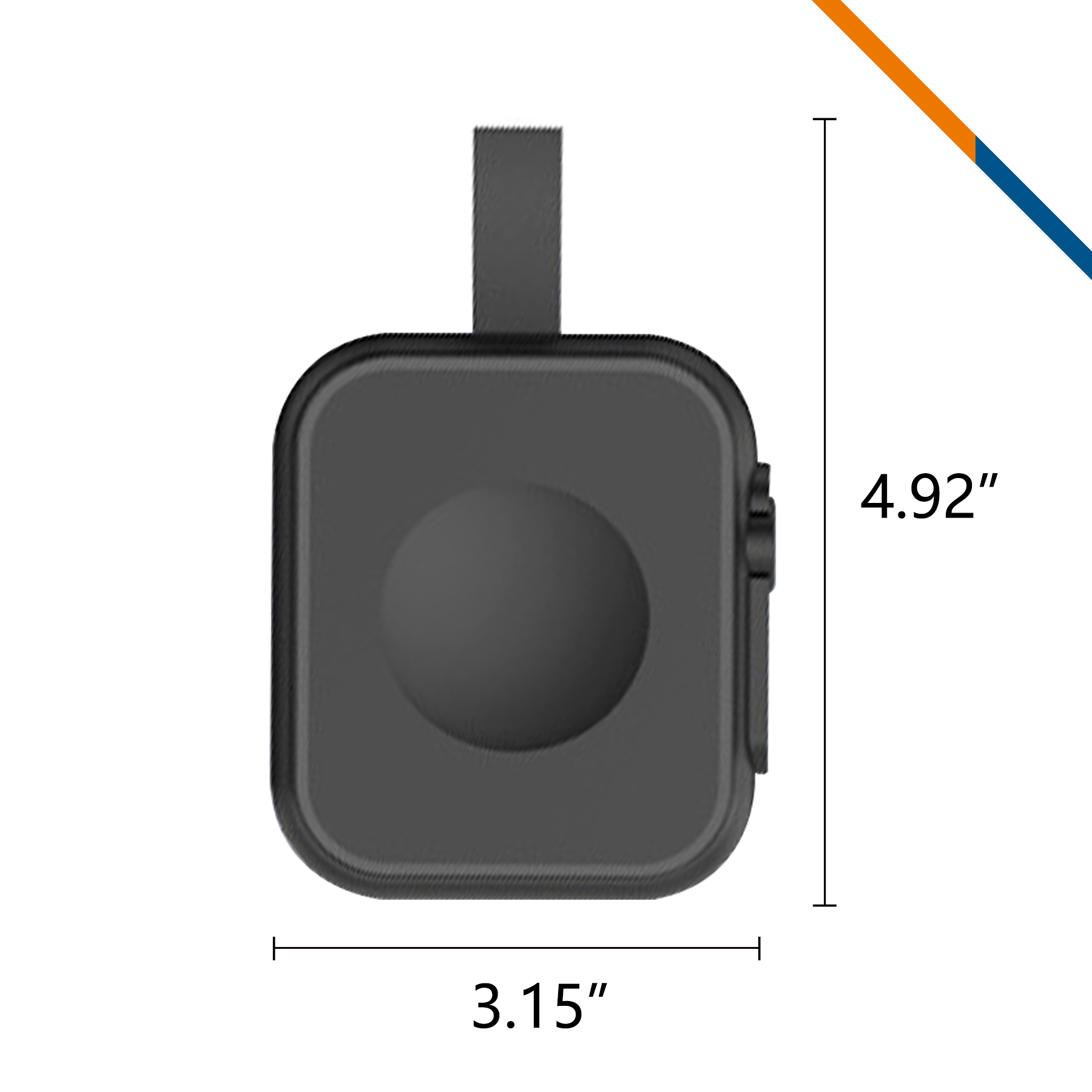 PeakLite Smart Watch Wireless Fast Charging Power Bank - 1200mAh 5