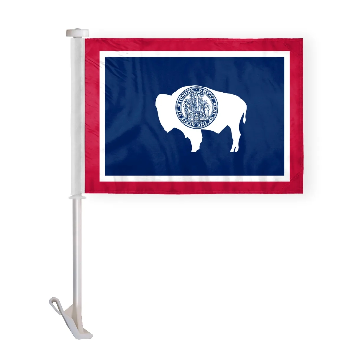 12"x16" & 10.5''x15'' Wyoming Car Flags 2