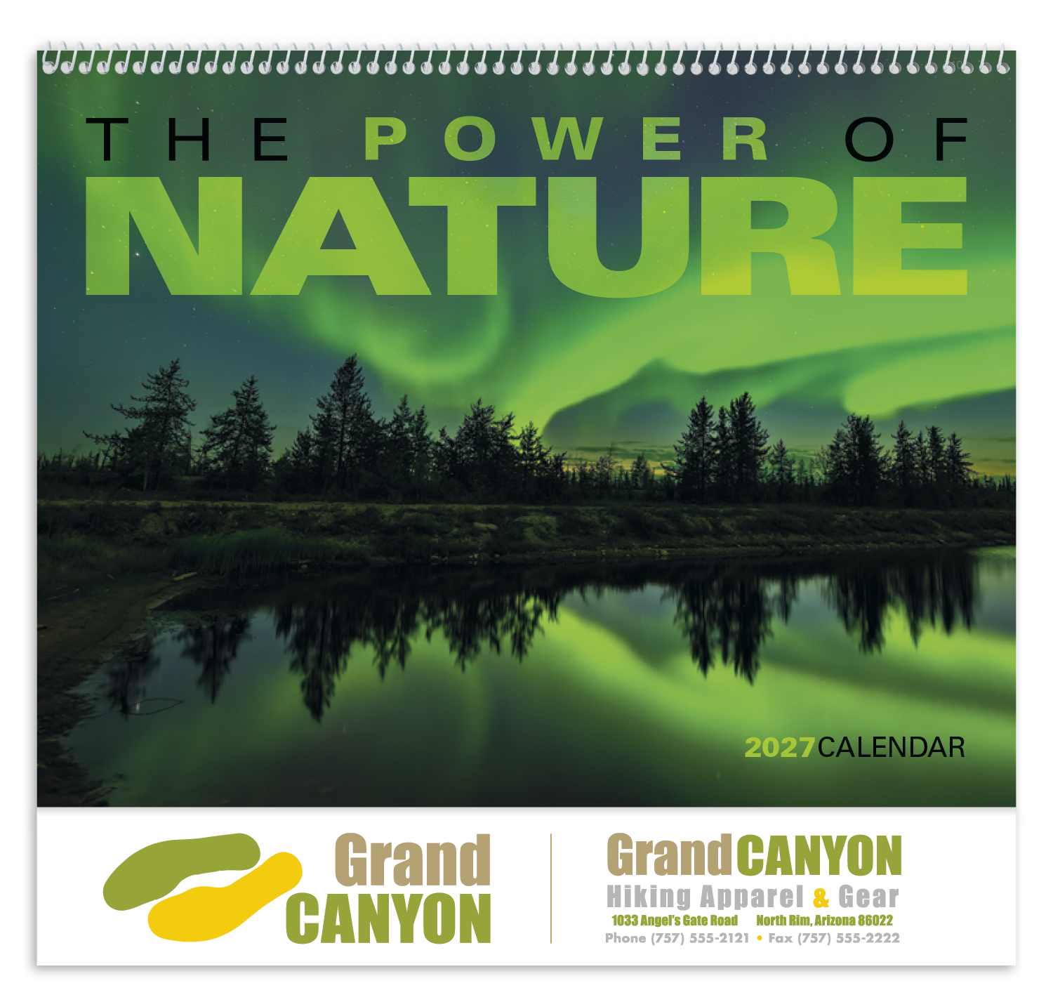 Good Value™ The Power of Nature - Spiral Calendar 57