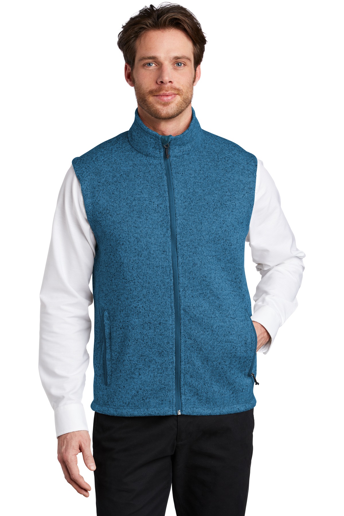 Port Authority Sweater Fleece Vest F236 23