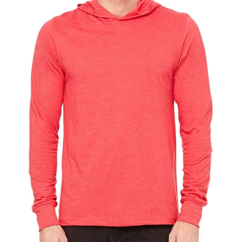 Bella Unisex Jersey Long-Sleeve Hoodie 5