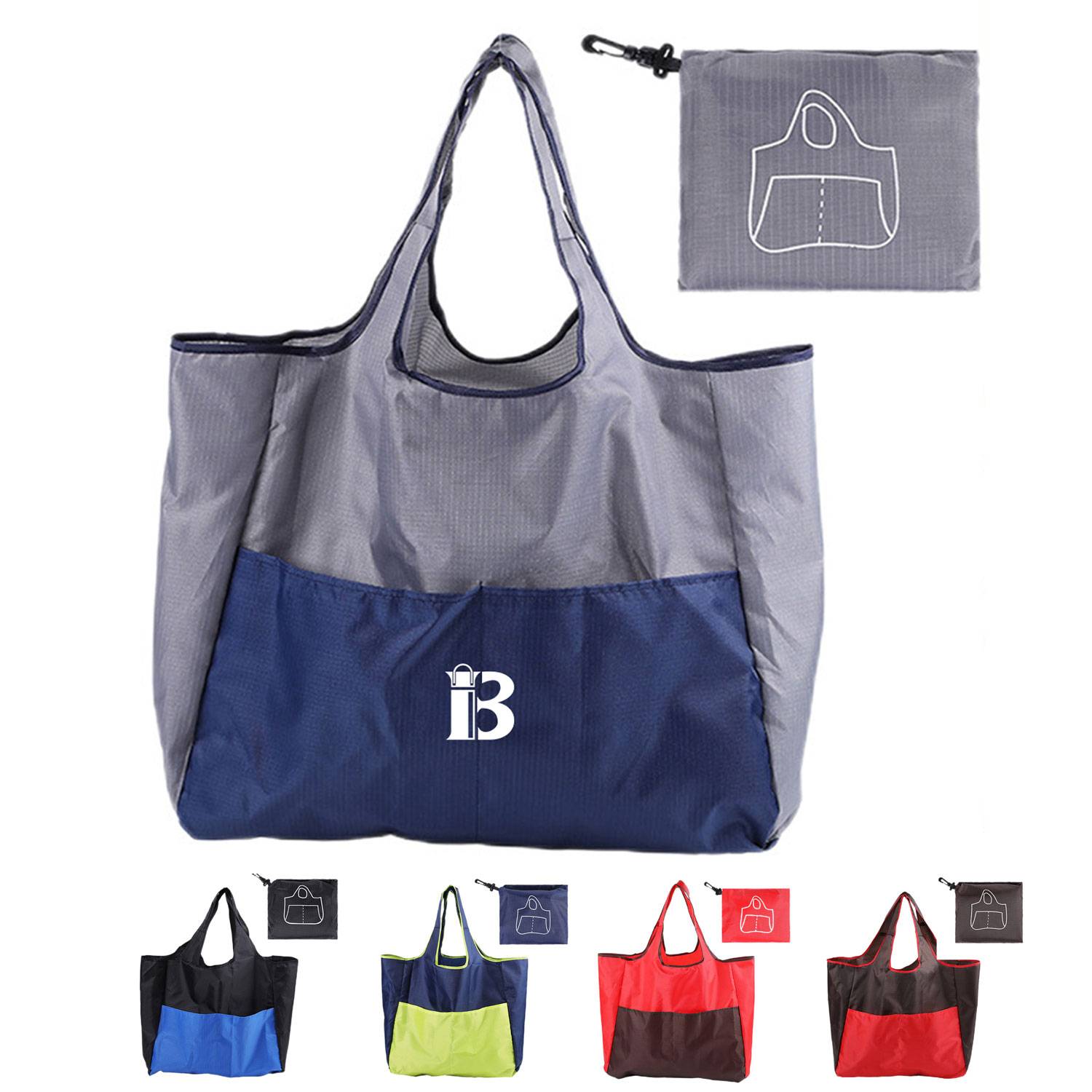 Portable folding shopping bag 6