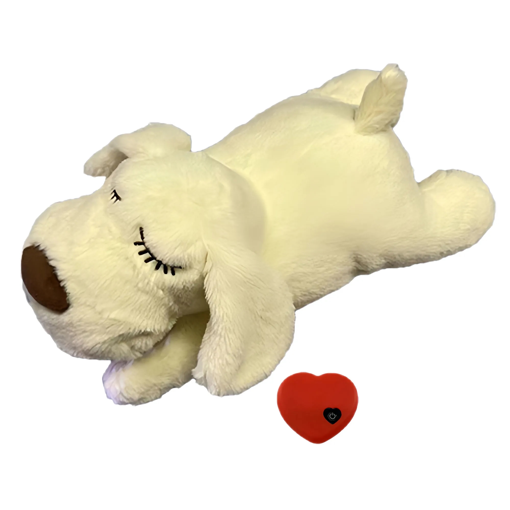 Soothing Heartbeat Plush Toy For Pet Anxiety Relief 2