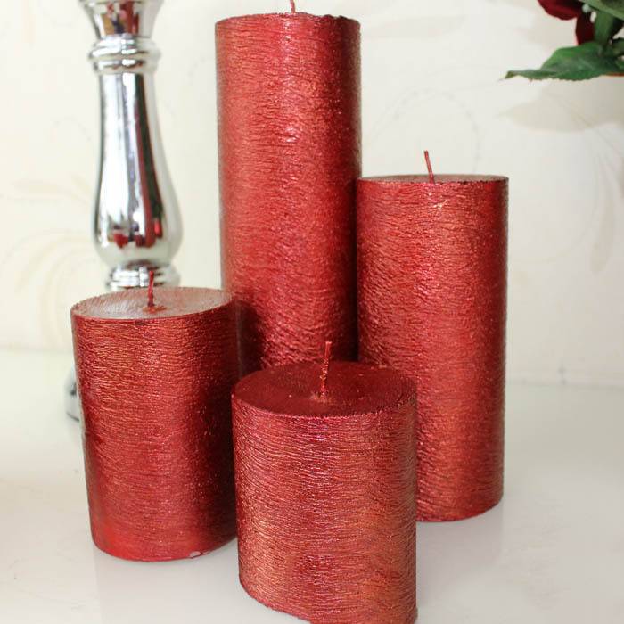 Customized Pillar Candle 9