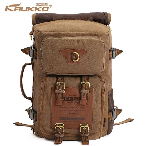 Vintage Canvas Leisure Travel Backpack 5