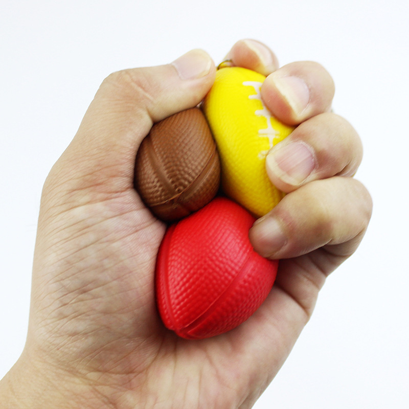 Ball Shape Stress Reliever Keychain 3