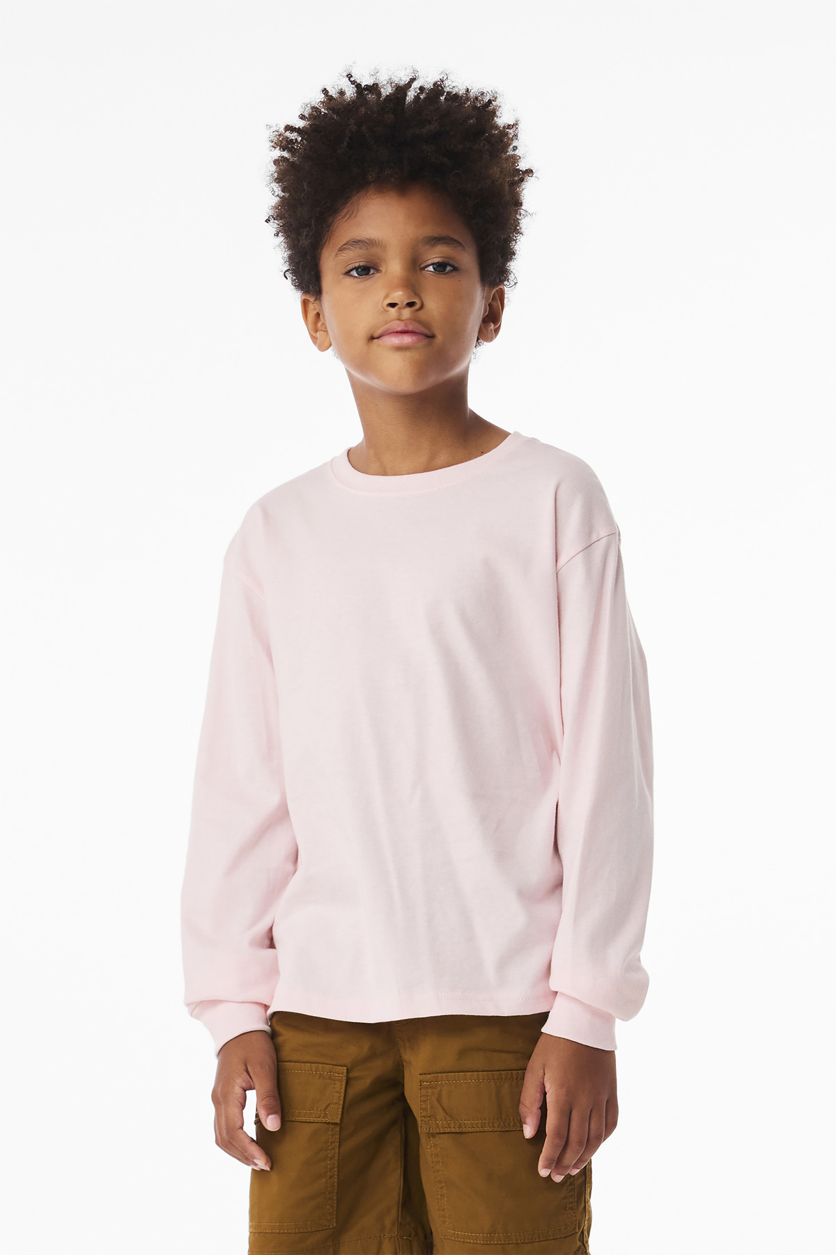 BELLA+CANVAS Youth 6-Ounce Heavyweight Long Sleeve Tee BC3511Y 32