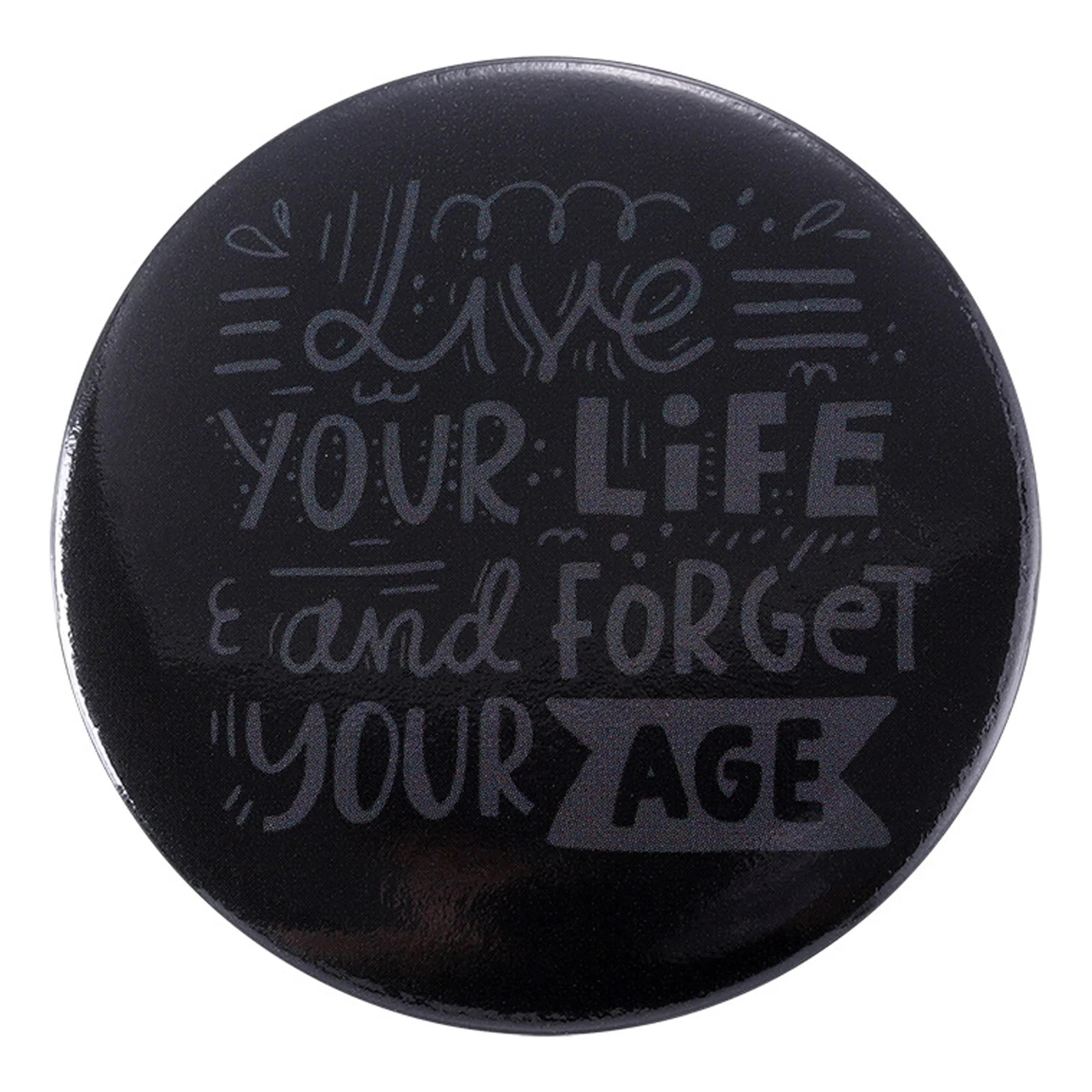 Customizable Round Cartoon Brooch 6
