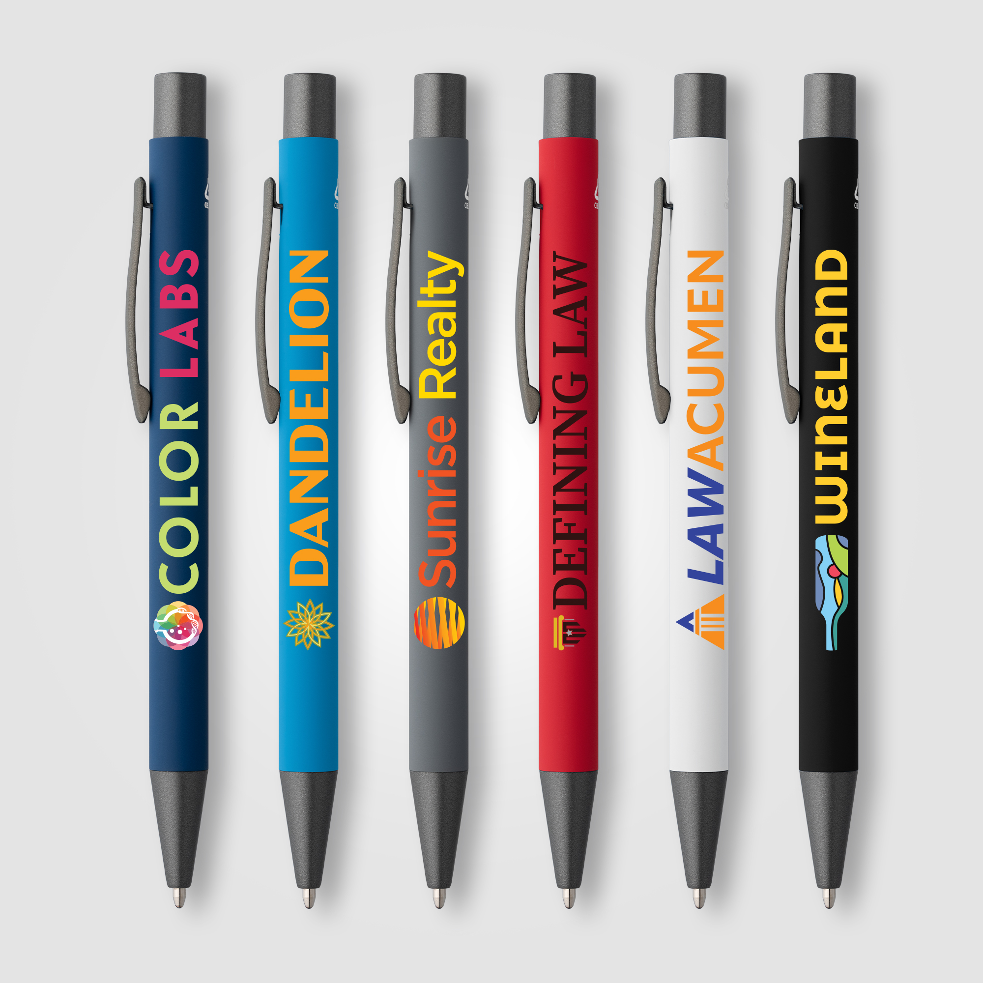 Bowie Recycled Aluminum Softy Pen 5