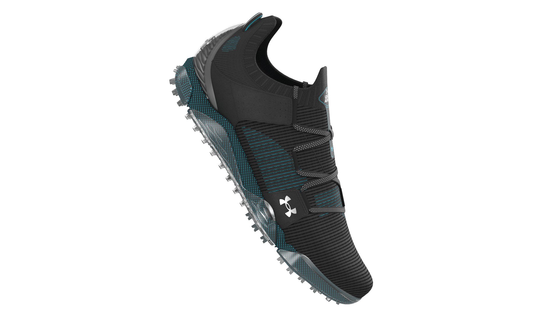 UA HOVR Tour Spikeless Wide (E) Men's Golf Shoes 3