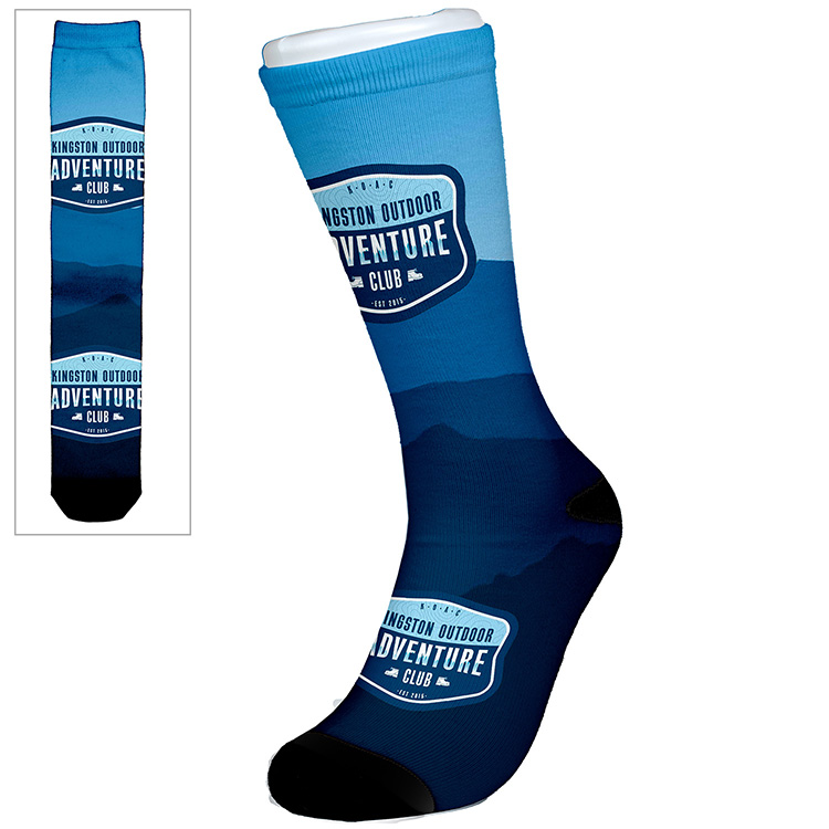 "Thames" Dye Sublimated Dress Socks (Pair) 3