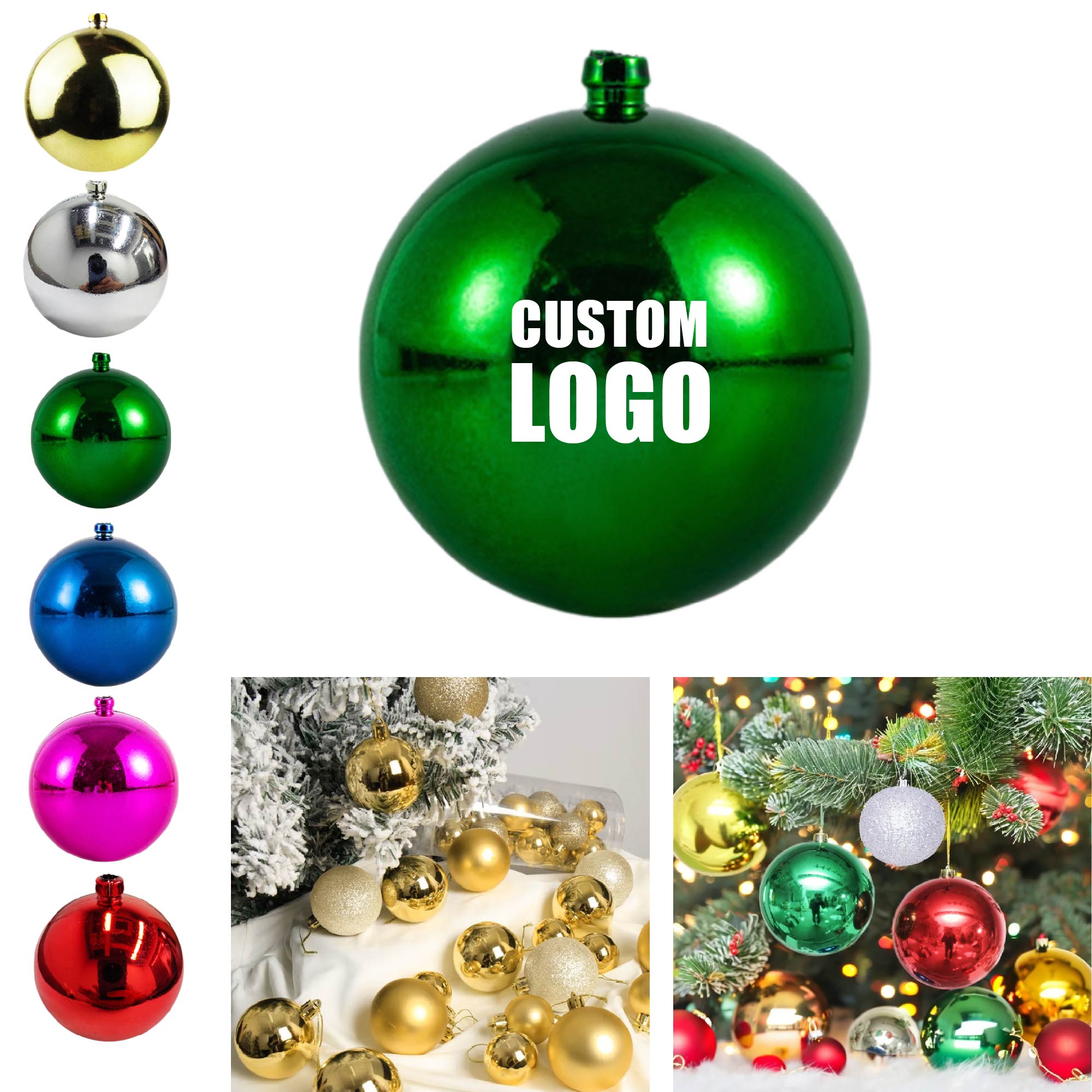 MOQ 10 pcs Holiday Baubles 2