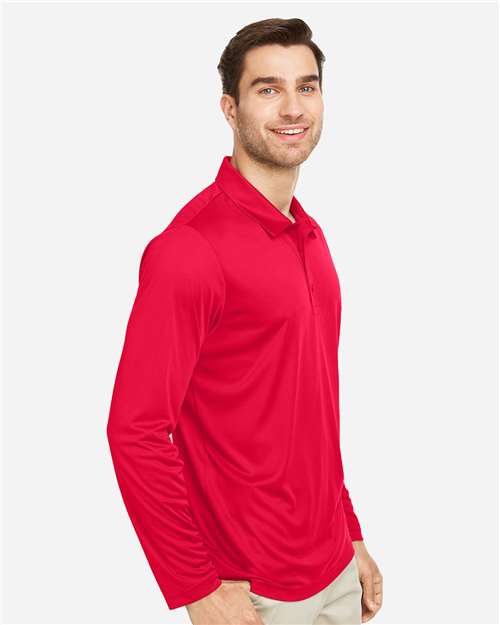 Men's Zone Performance Long Sleeve Polo - TT51L 44