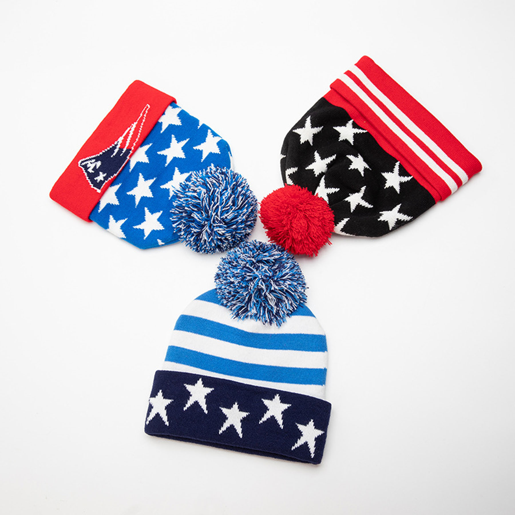 Jacquard Knit Beanie 5