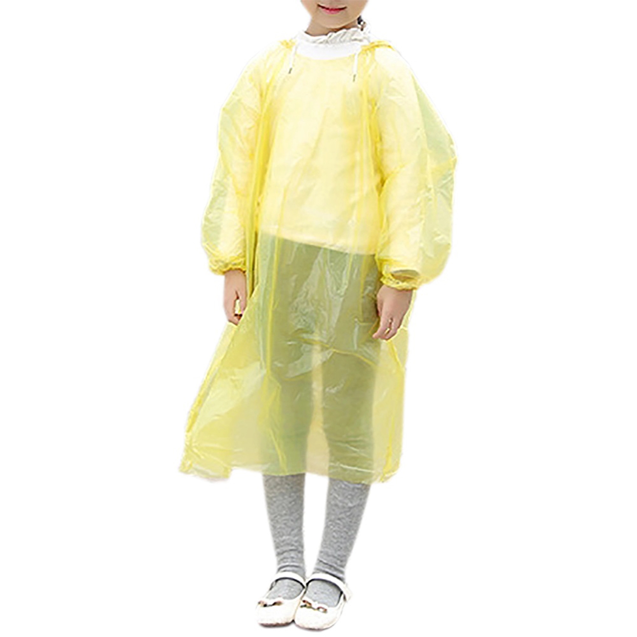 Chilren Disposable Rain Ponchos 2