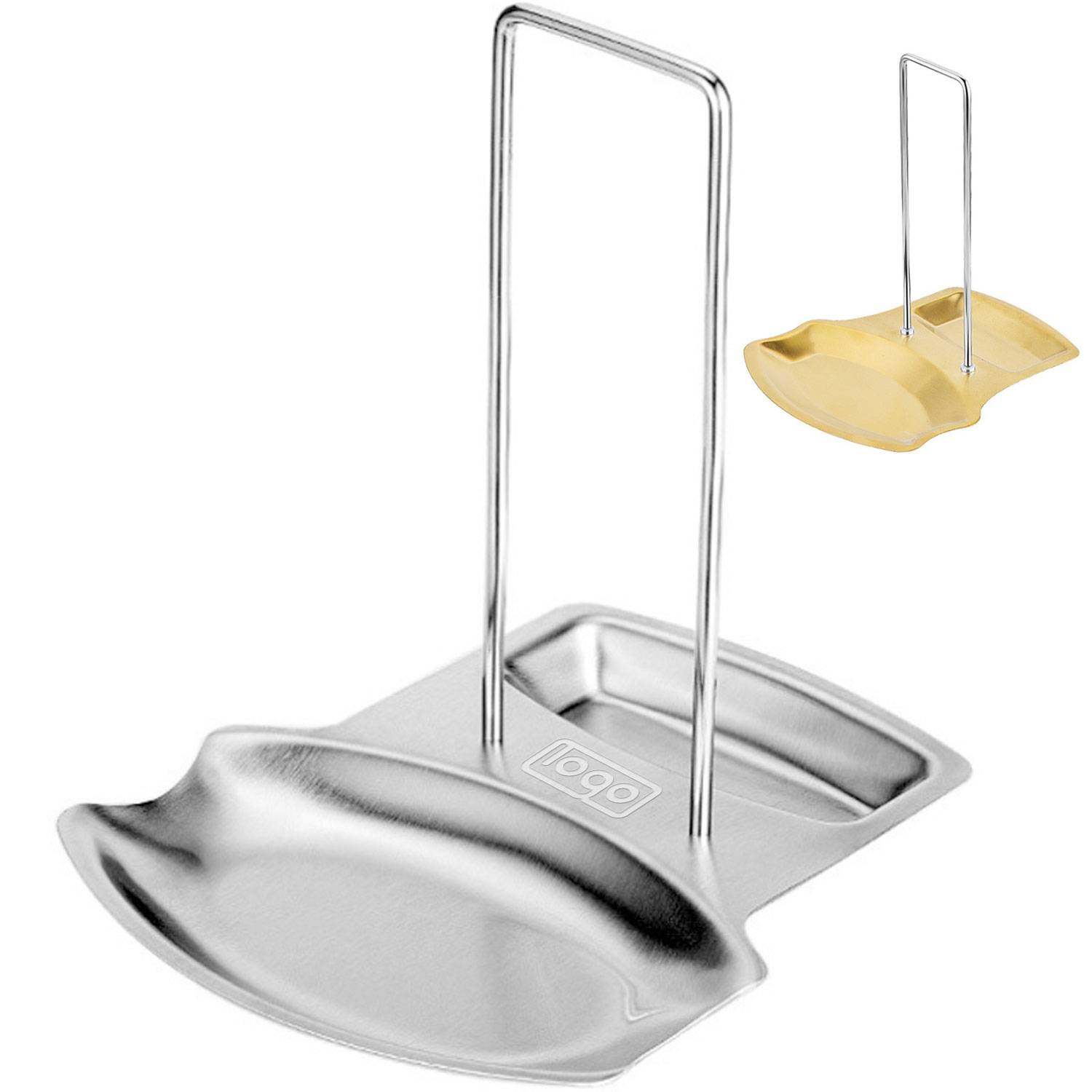 Stainless Steel Kitchen Lid and Spoon Rest Organizer 10