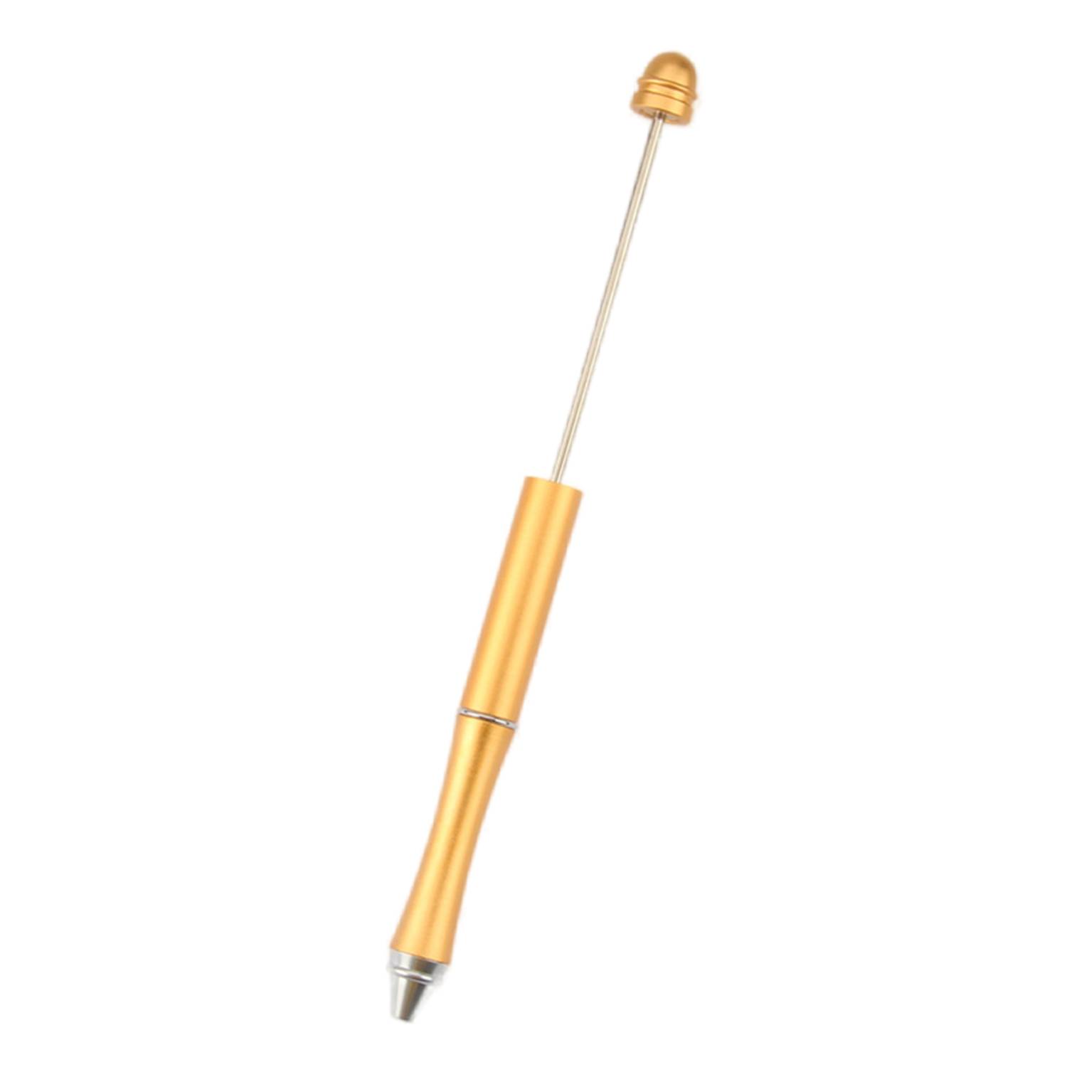 Metal Beadable Ballpoint Pen Creative Decoration Customized 3