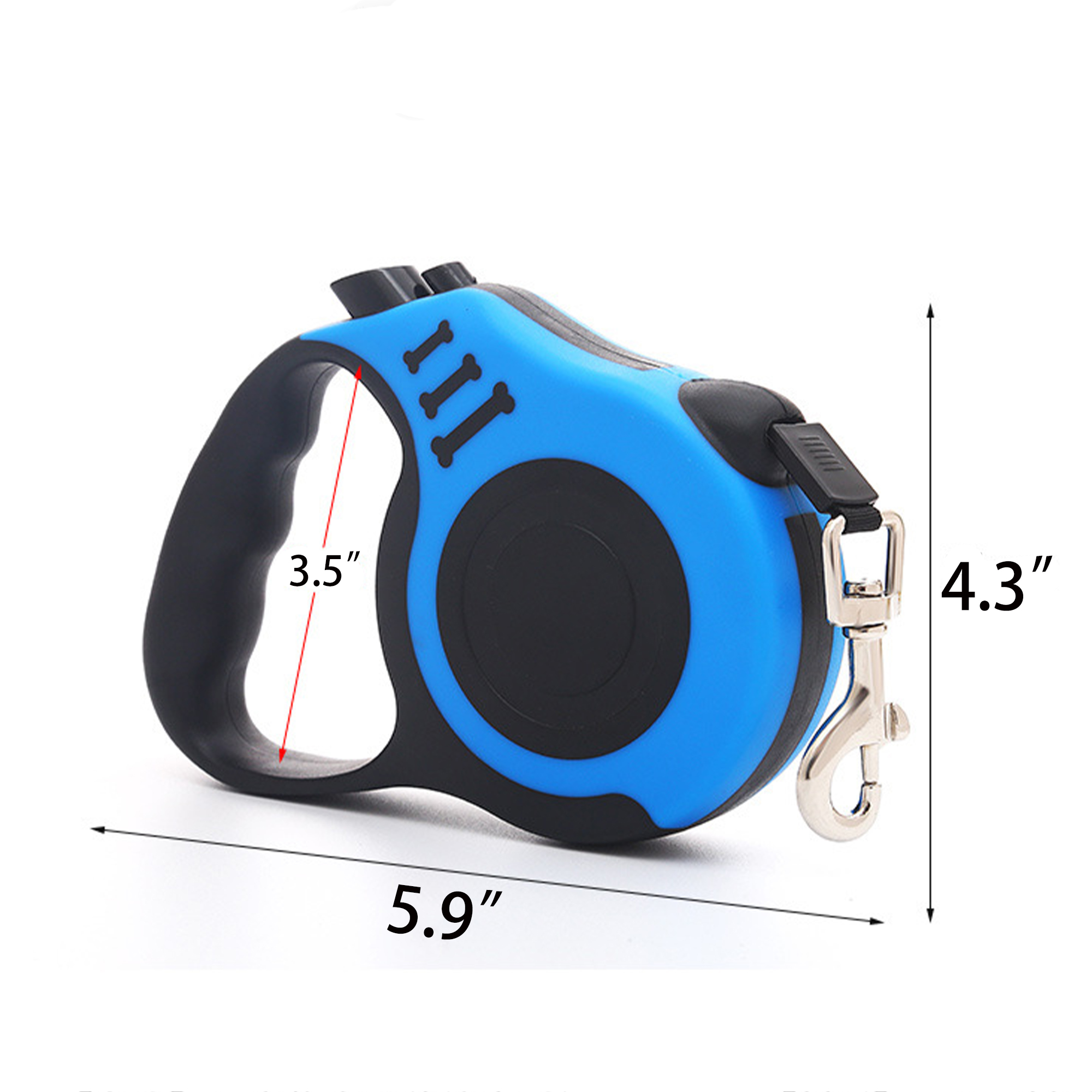 Adjustable Pet Walking Leash With Tangle-Free Control 2