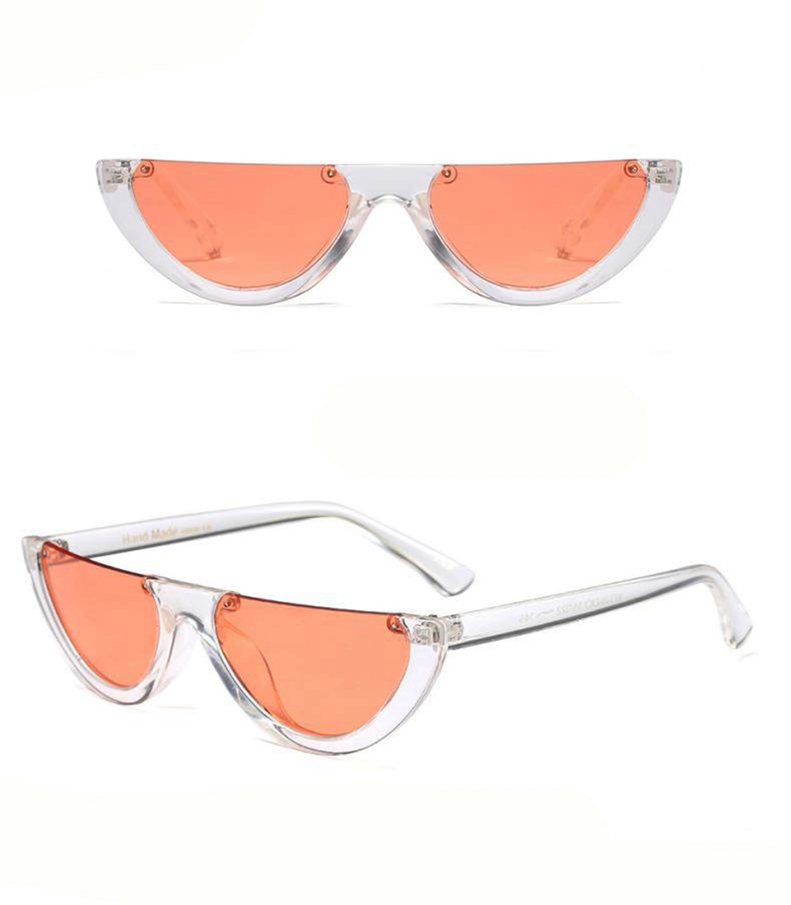 Half Frame Cat Eye Sunglasses 10
