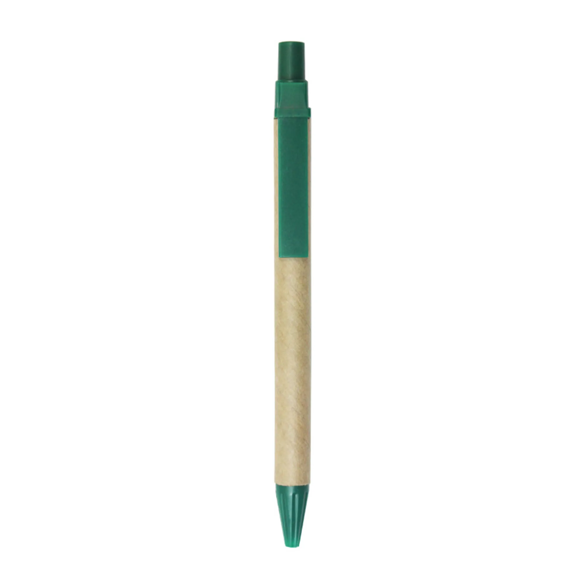 Green Kraft Paper Stick Ballpoint Pen 6