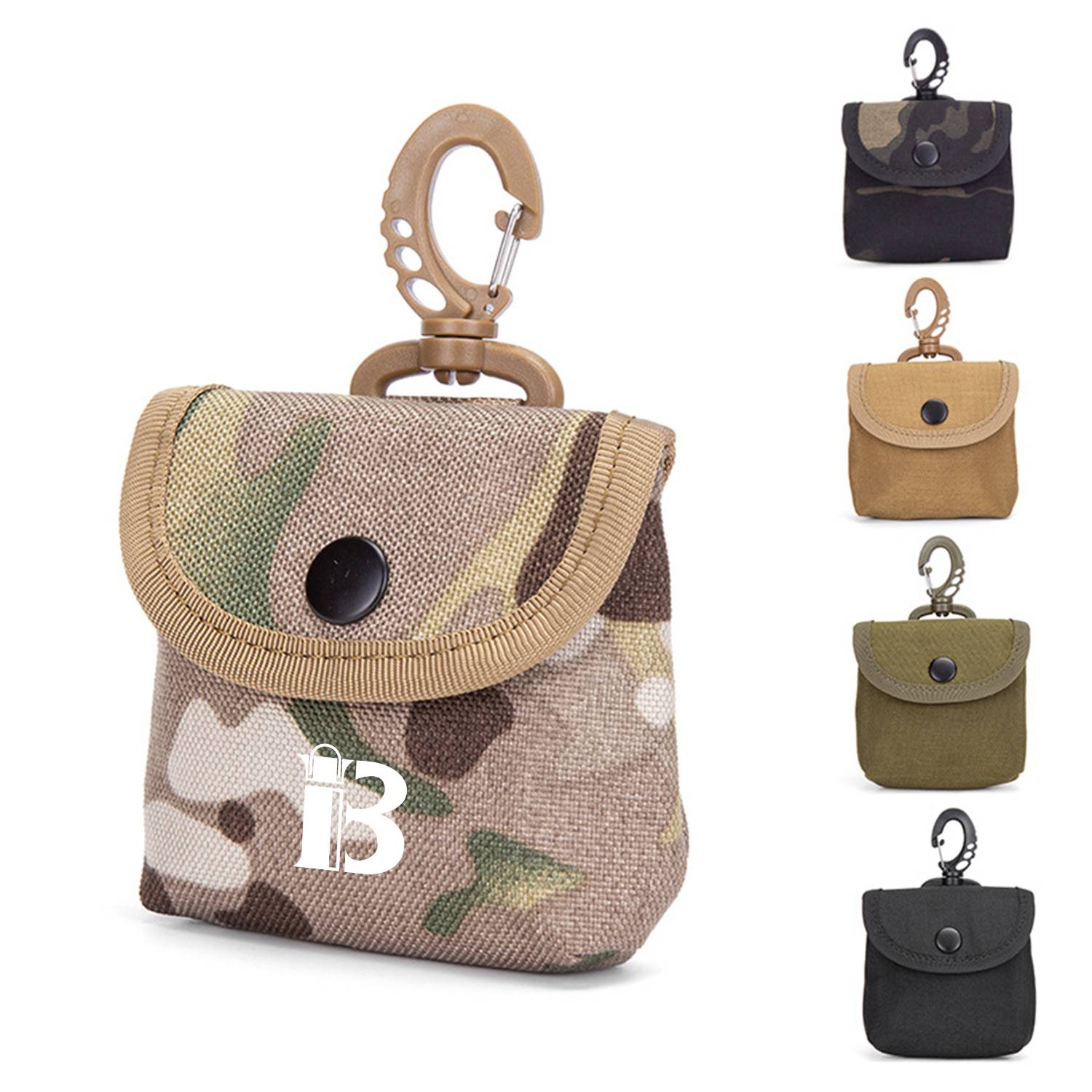 Nylon Mini Bag With Hook 2