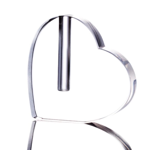 Heart Shaped Crystal Vase 2