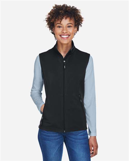 Women's Cruise Two-Layer Fleece Bonded Soft Shell Vest - CE701W 36