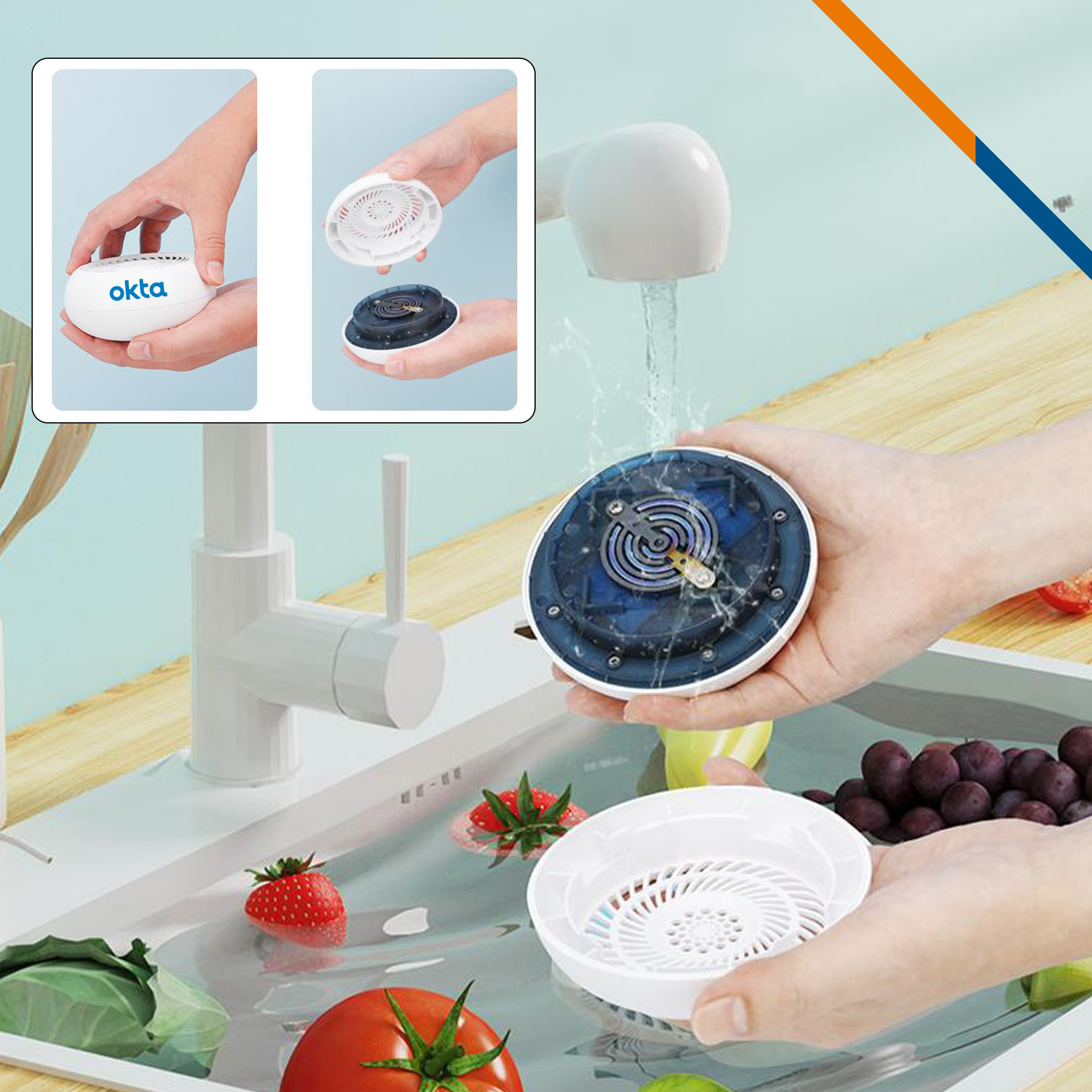 Lumeri Wireless Fruit Washing Machine 2