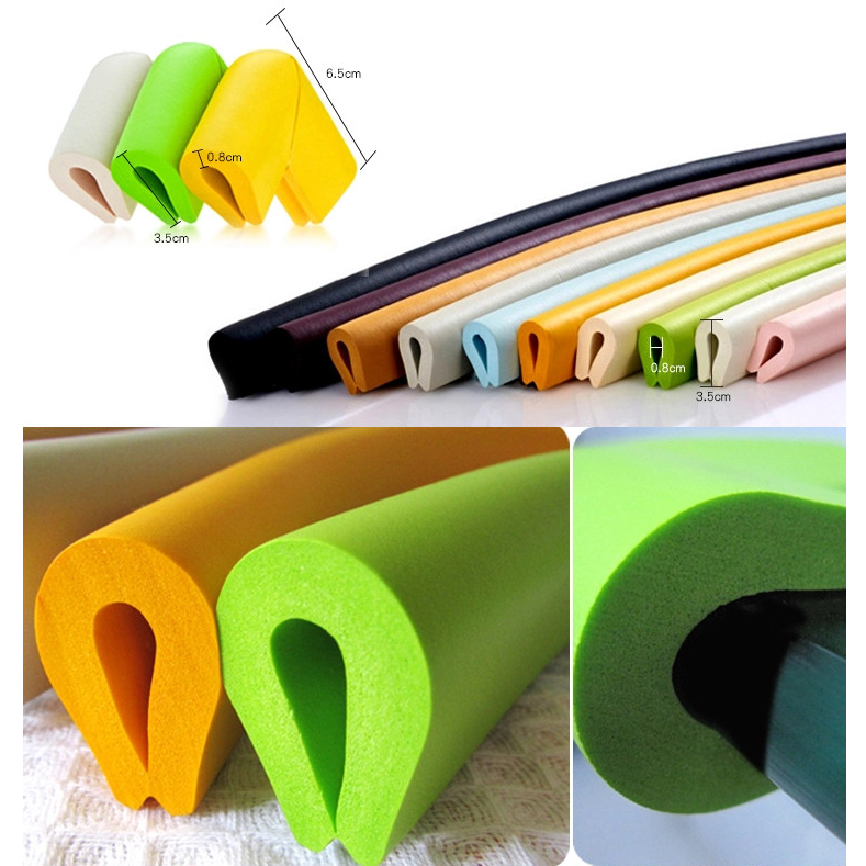 Complete set of soft edge baby safety corner guards 4