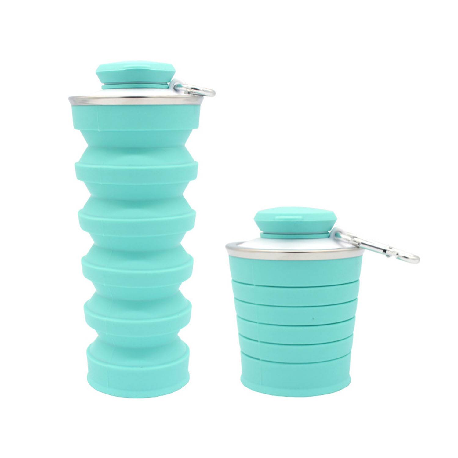 17oz Silicone Portable Collapsible Water Bottle 3