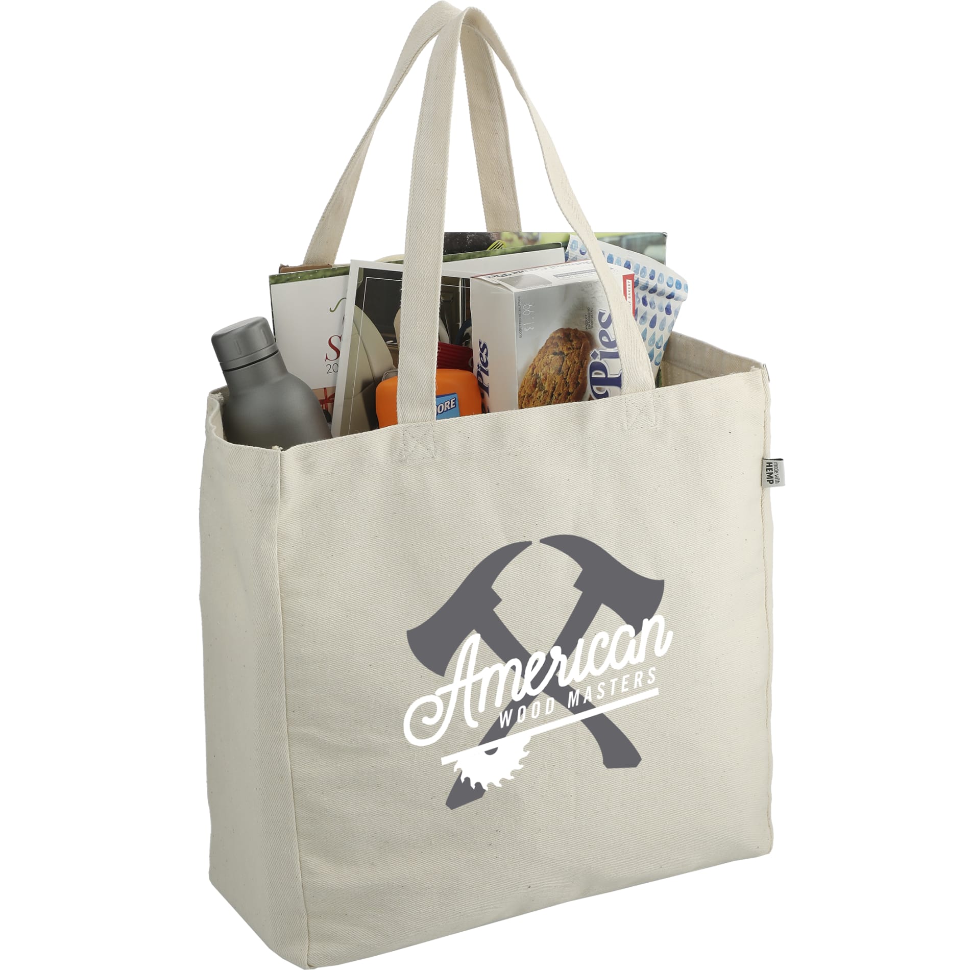 Hemp Cotton 11oz Carry-All Tote 33