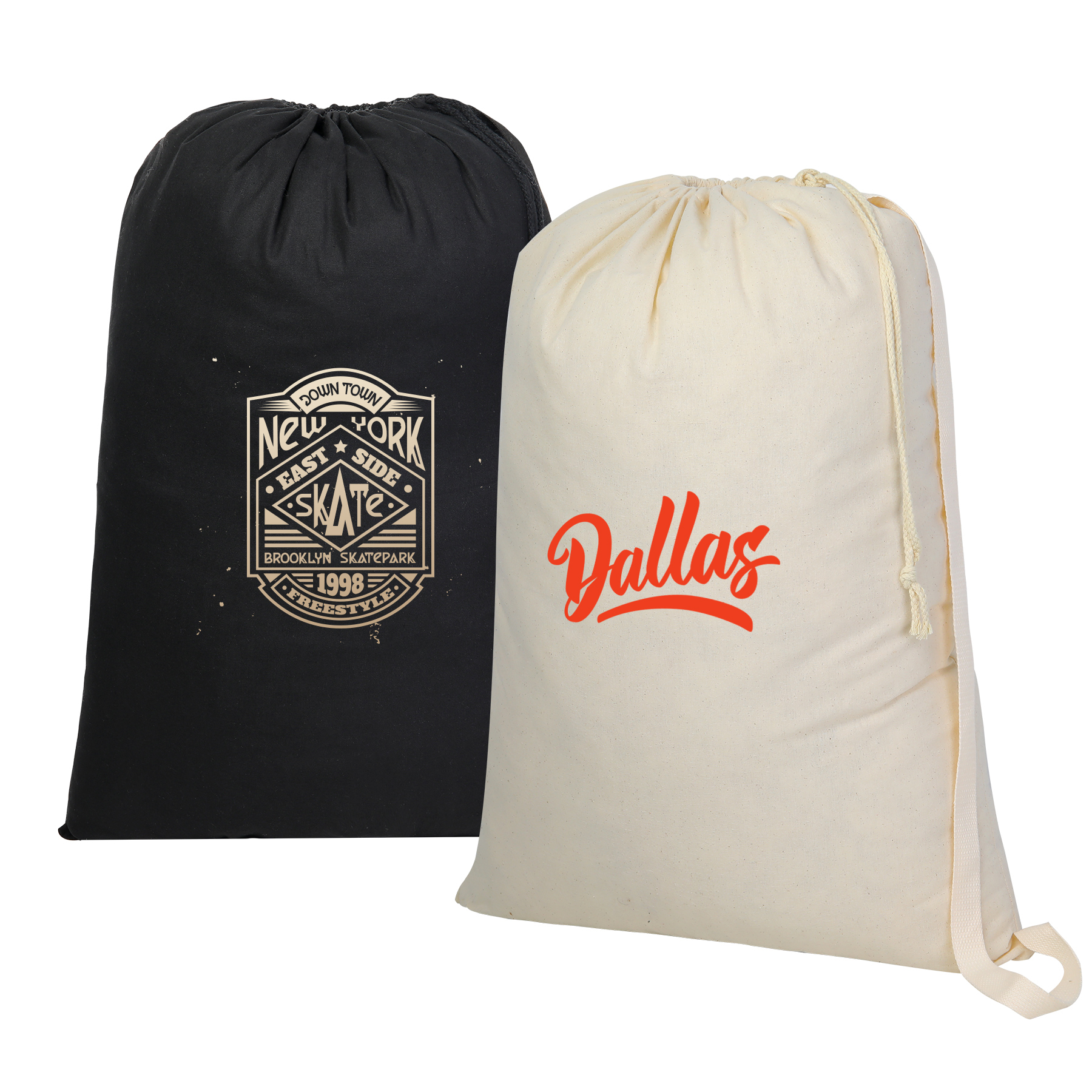 Large Cotton Laundry Bag For College Students 1