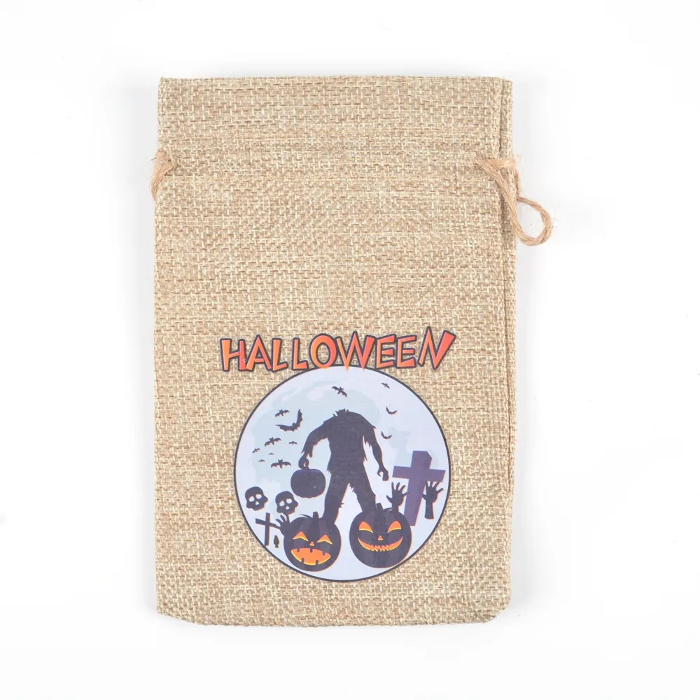 Burlap Drawstring Bag 3.94x5.91x1.18 Inch Compact Size 6