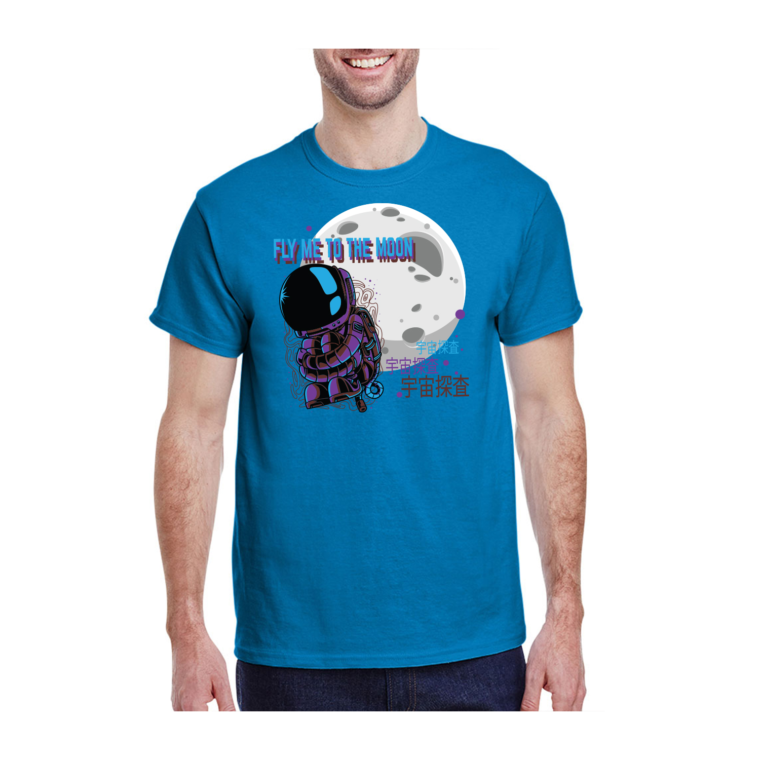 Gildan™ 5.3 oz Cotton Pre-Shrunk T-Shirt (Full Color Imprint) 67