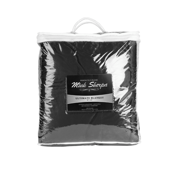 Mink Sherpa Blanket - Solid 9