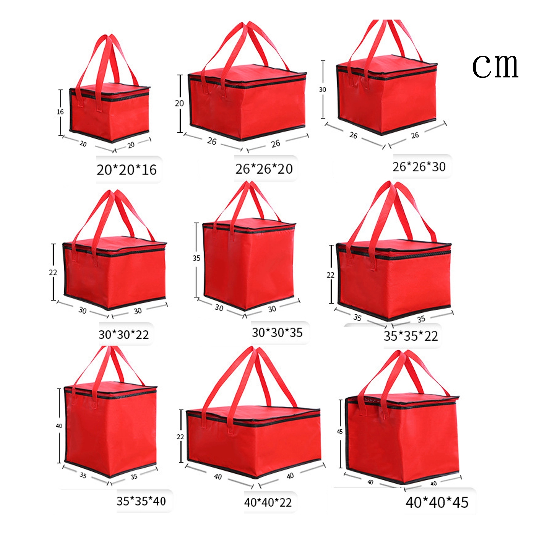8 Inch Non-Woven Thermal Cooler Bag 3