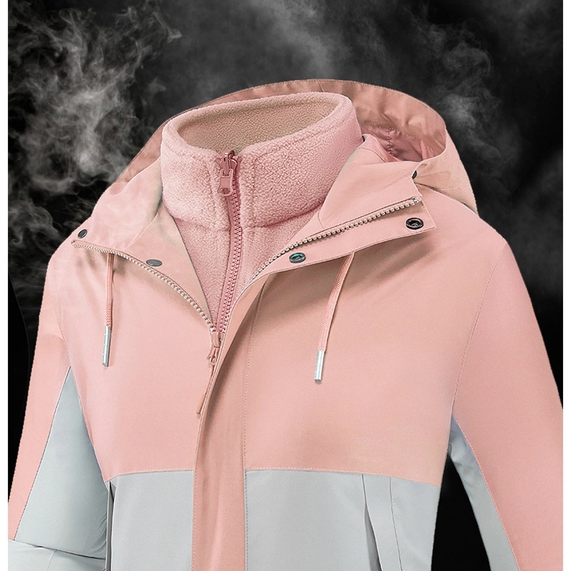 Waterproof Detachable 2-layer Hiking Jacket & Outdoor Coat 17