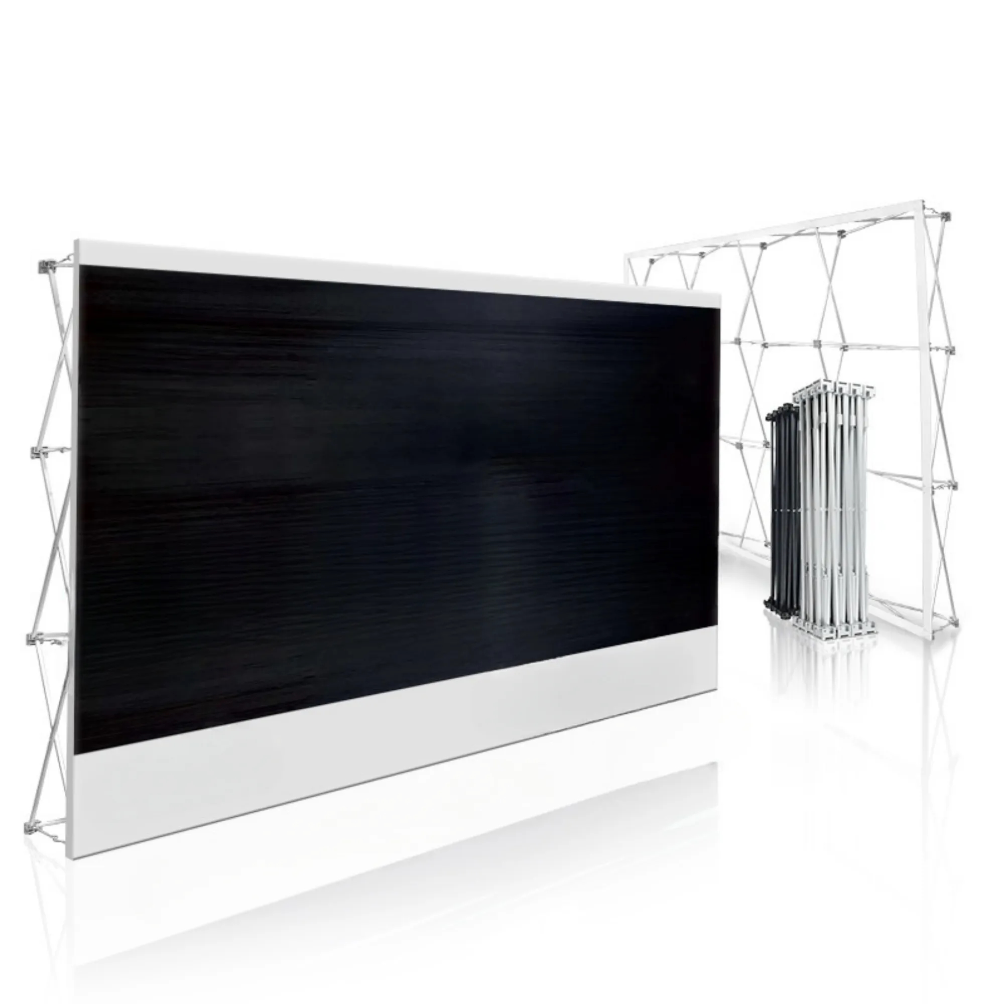 Stretchable Fabric Exhibition Aluminum Alloy Poster Stand 6