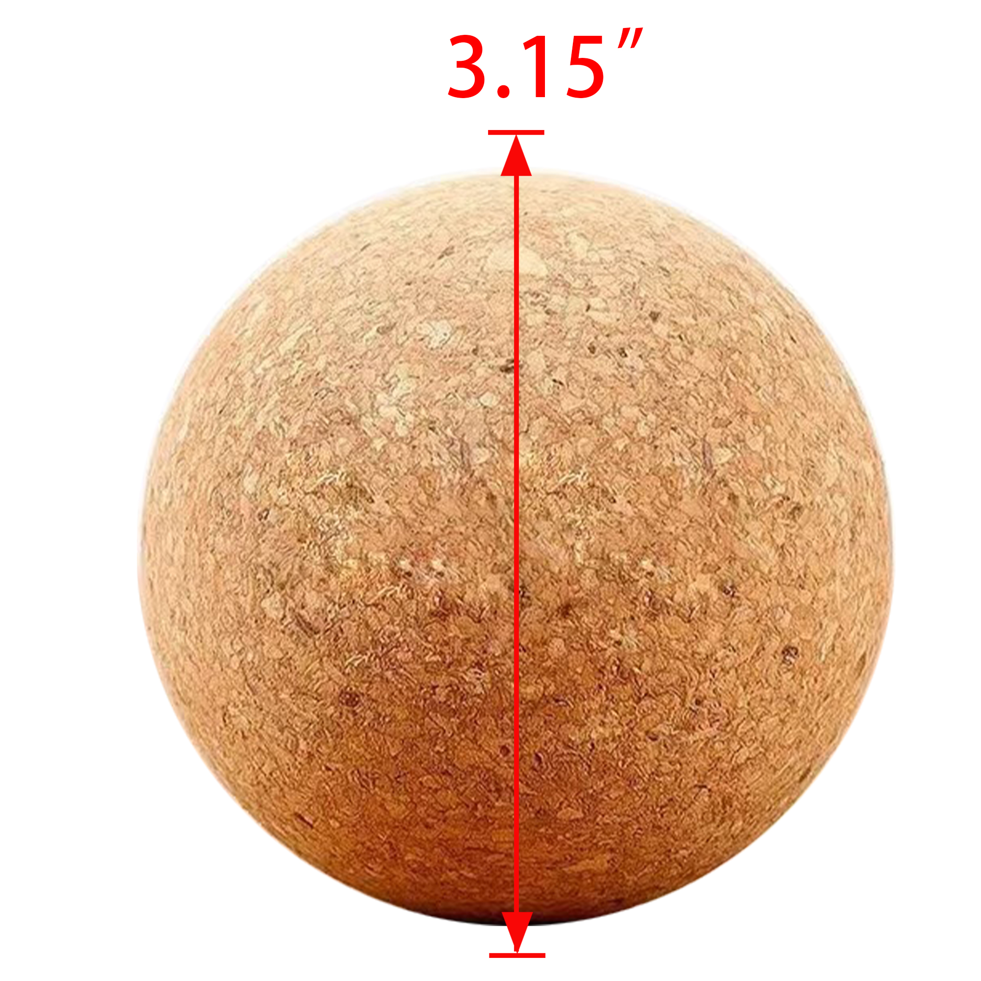Cork Massage Ball Yoga Lacrosse 2