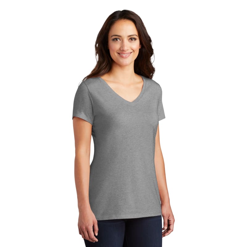 District Women's Perfect Tri V-Neck Tee. 95