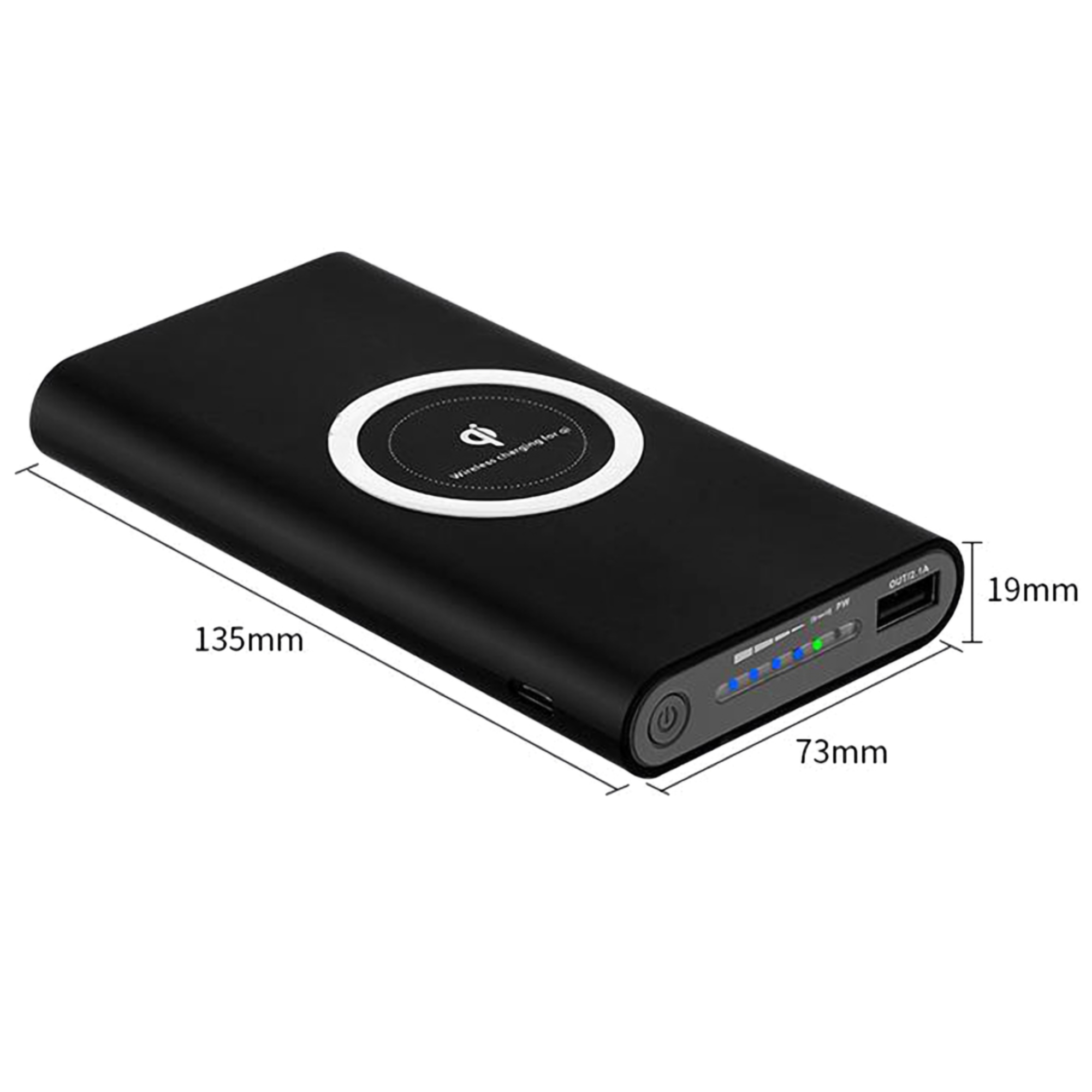 10,000 mAh Qi Wireless Power Bank 1