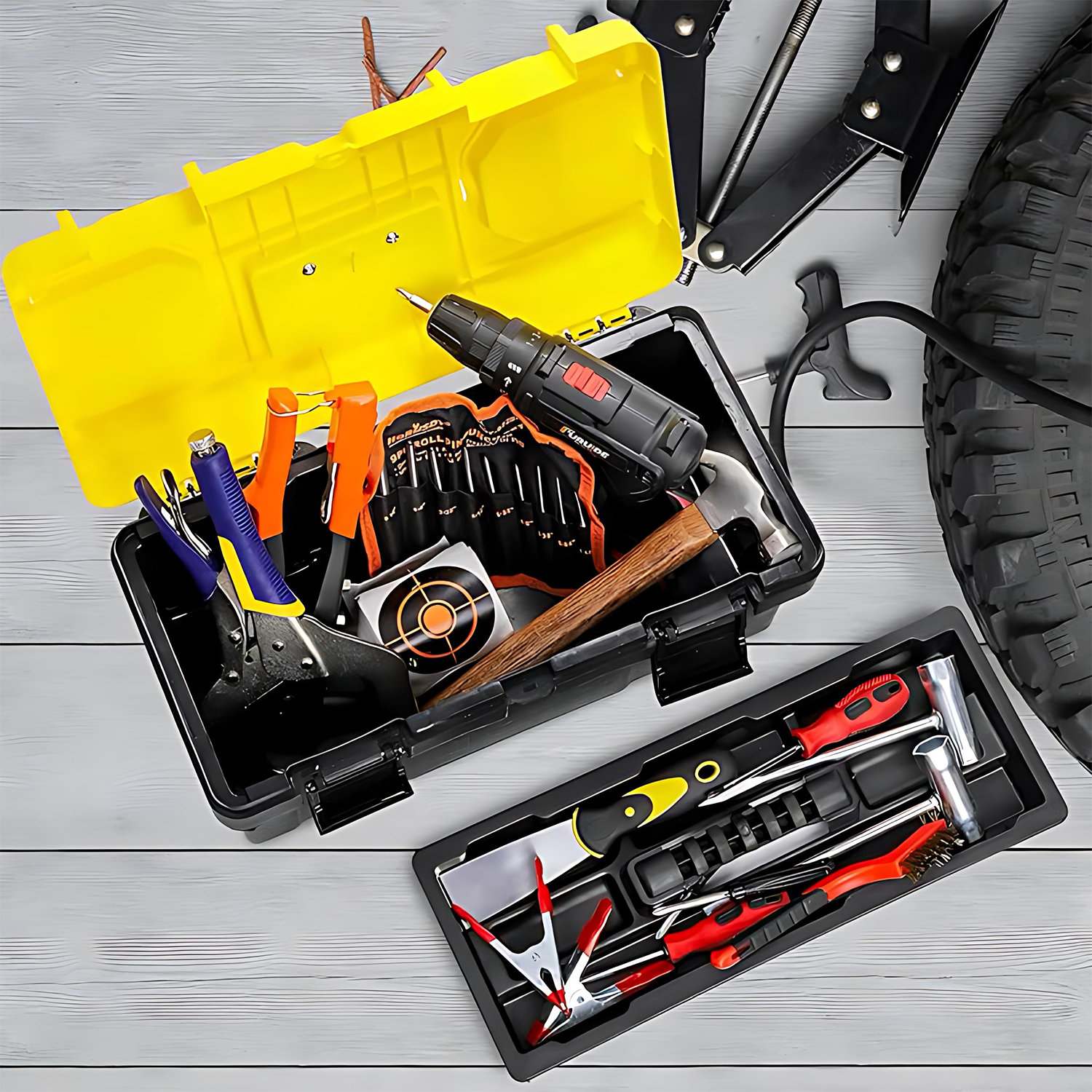 Multi-Purpose Tool Box for Car Repair 5